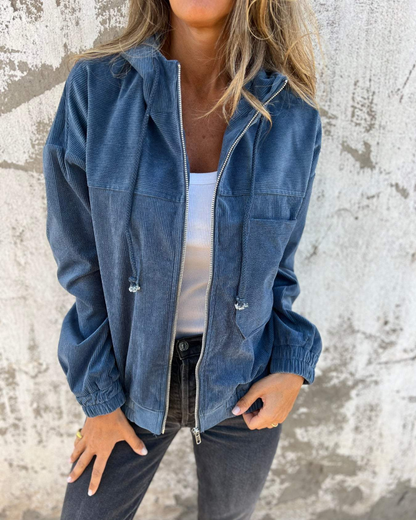The Céleste Corduroy Comfort Jacket