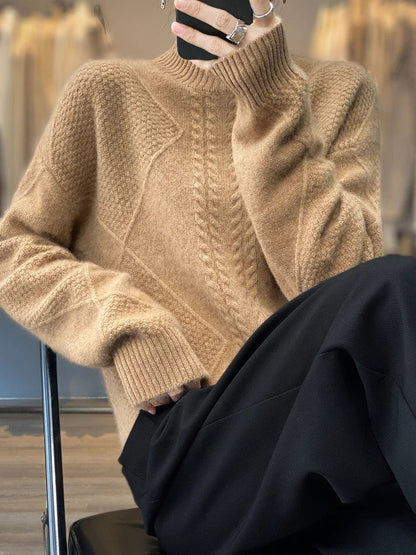 Heritage Knit Turtleneck Sweater