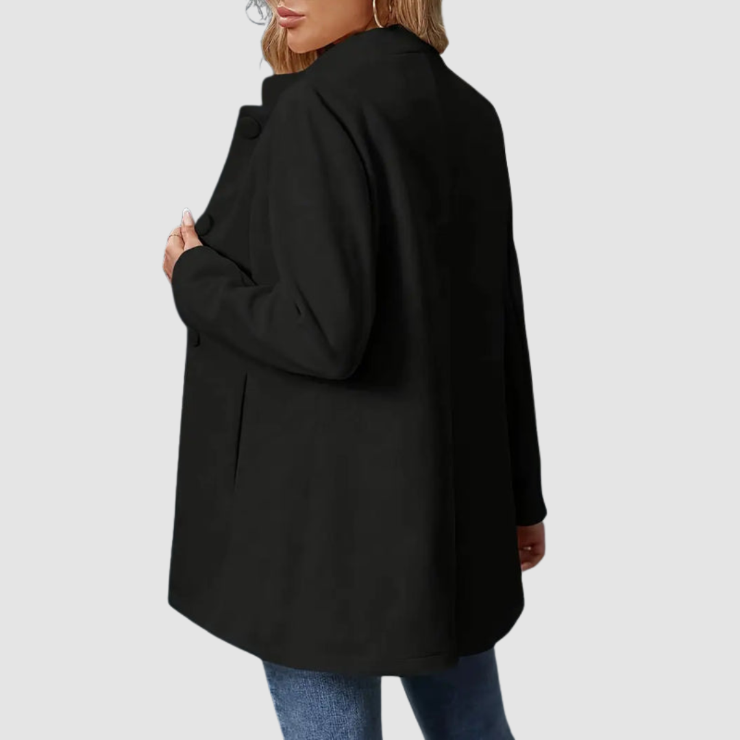 Marchesa Fit-and-Flare Coat