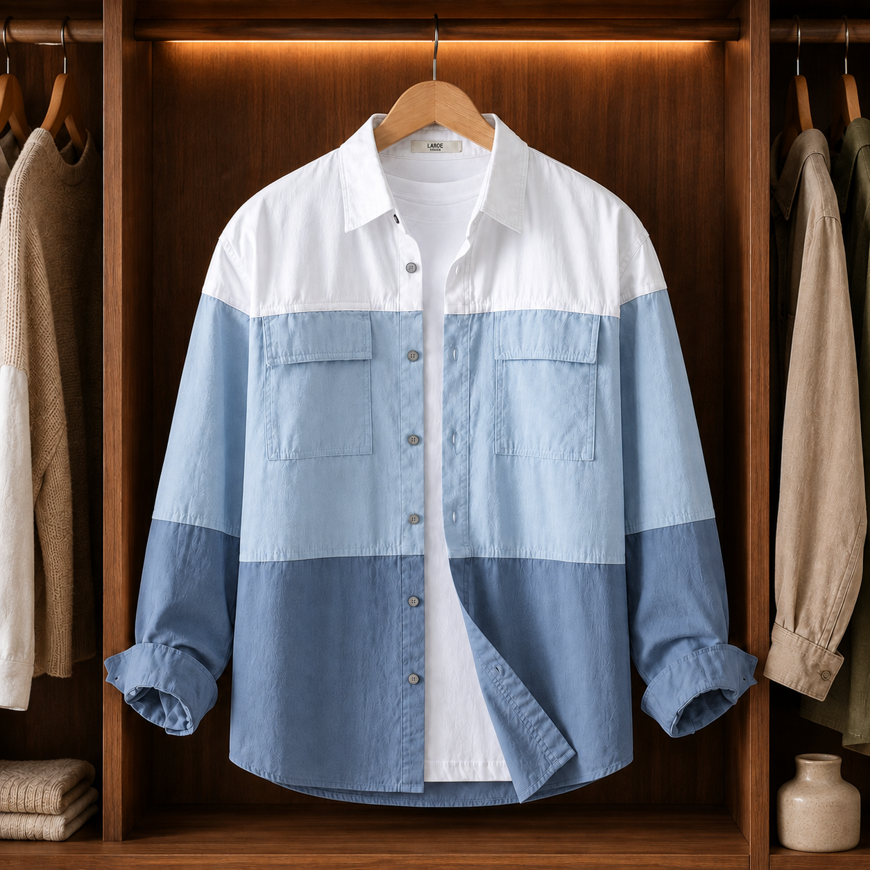 Harbor Tri-Tone Overshirt
