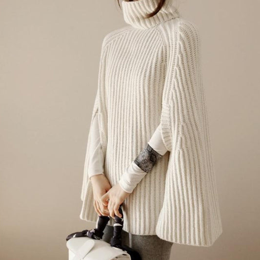 Poncho-Sleeve Pullover