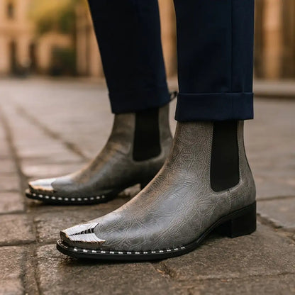 Renegade Metal-Toe Chelsea Boots