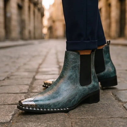 Renegade Metal-Toe Chelsea Boots