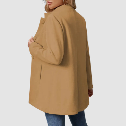 Marchesa Fit-and-Flare Coat