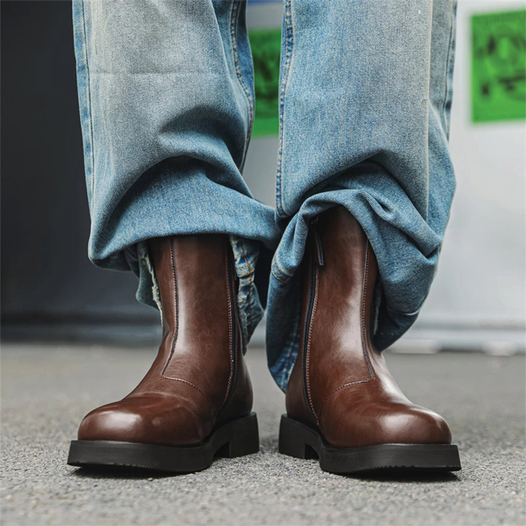Ashbury Round-Toe Boot