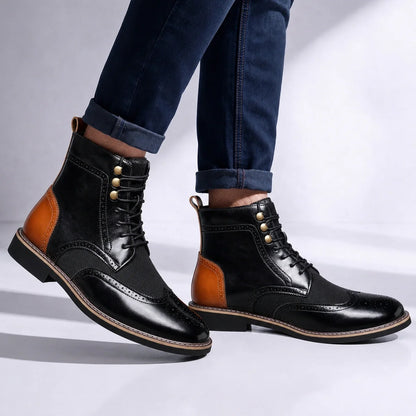 Hornbury Tweed Wingtip Boots