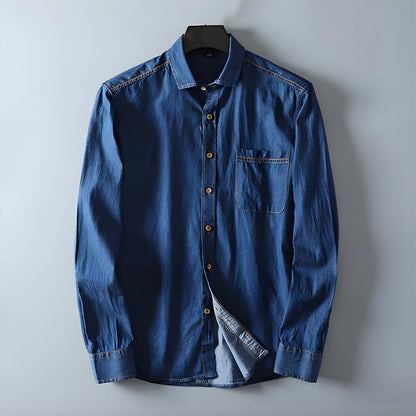 Premium Denim Shirt Jacket