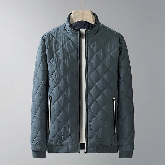 Titan Diamond-Quilted Bomber