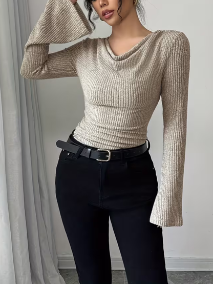 Odessa Ribbed Bardot Top