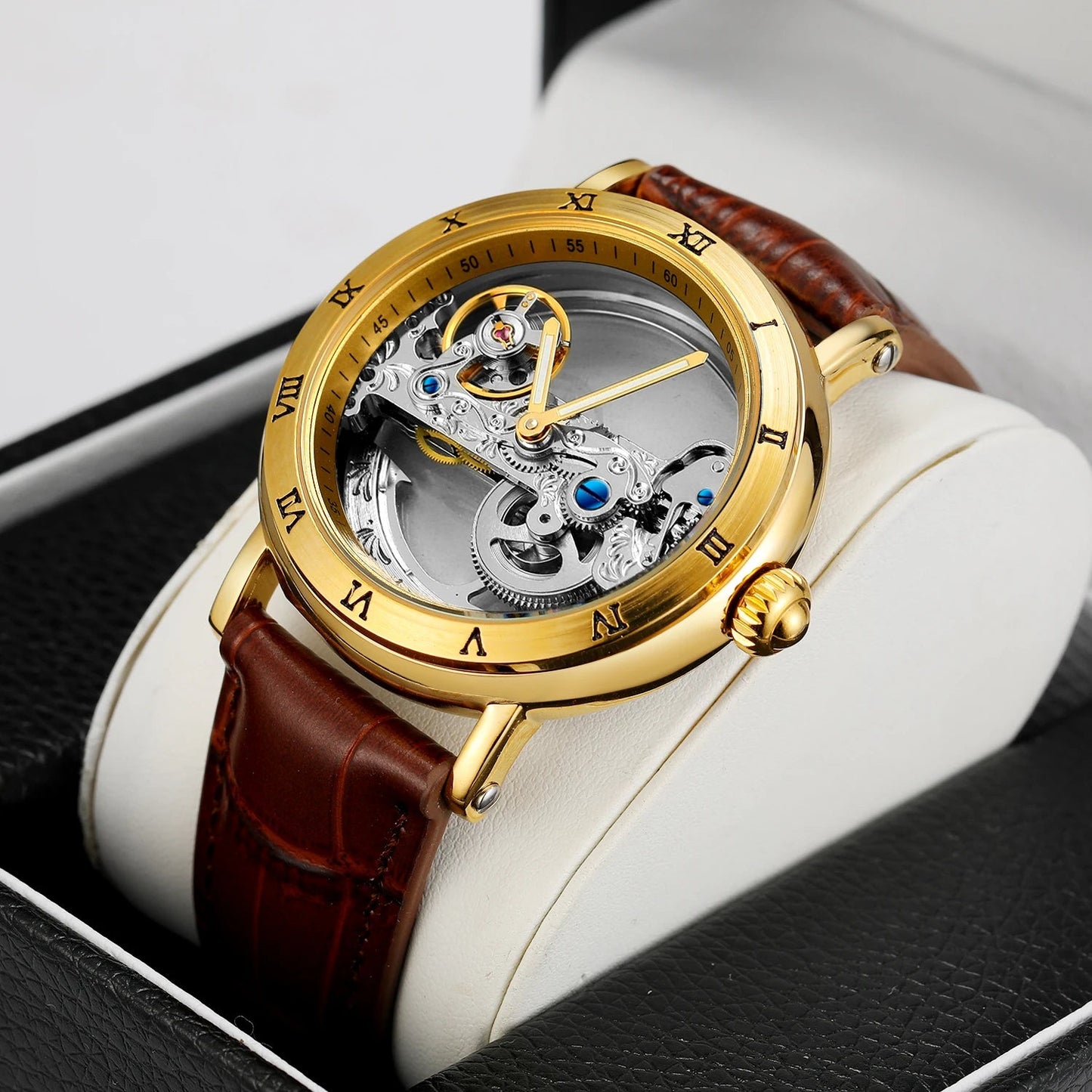 Artemis Skeleton-Dial Automatic Watch
