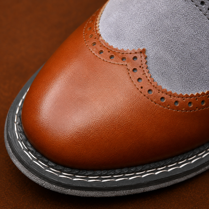 Ashworth Tri-Tone Wingtip Brogue
