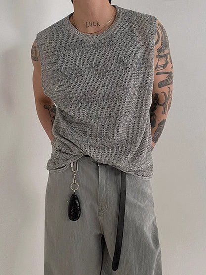 Driftstone Waffle Sleeveless Pullover