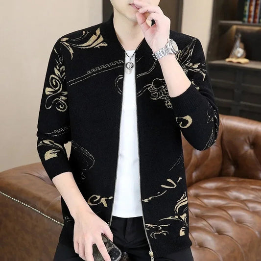 Imperial Dragon Cashmere Bomber Jacket