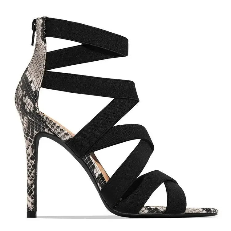 Serpentine Cage Sandal