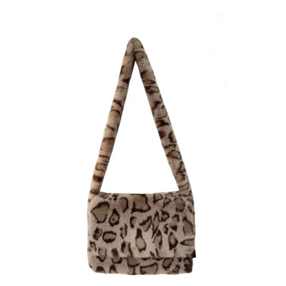 Wildcat Faux Fur Crossbody Bag