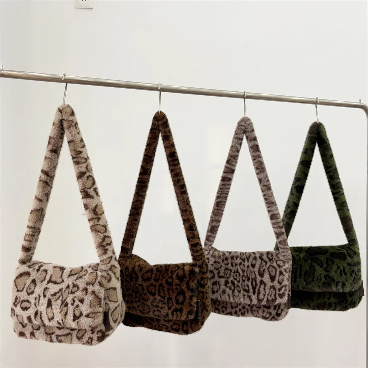 Wildcat Faux Fur Crossbody Bag