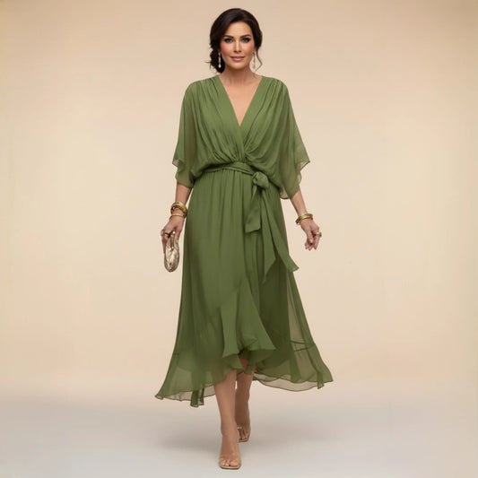 Florentine Drape Midi