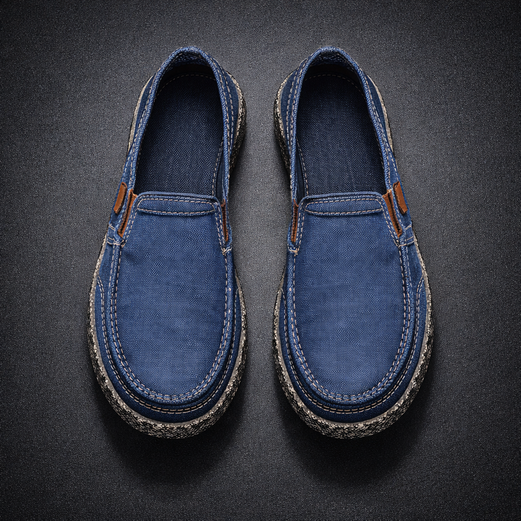 Santorini Canvas Slip-On Loafer