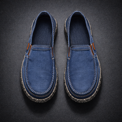 Santorini Canvas Slip-On Loafer