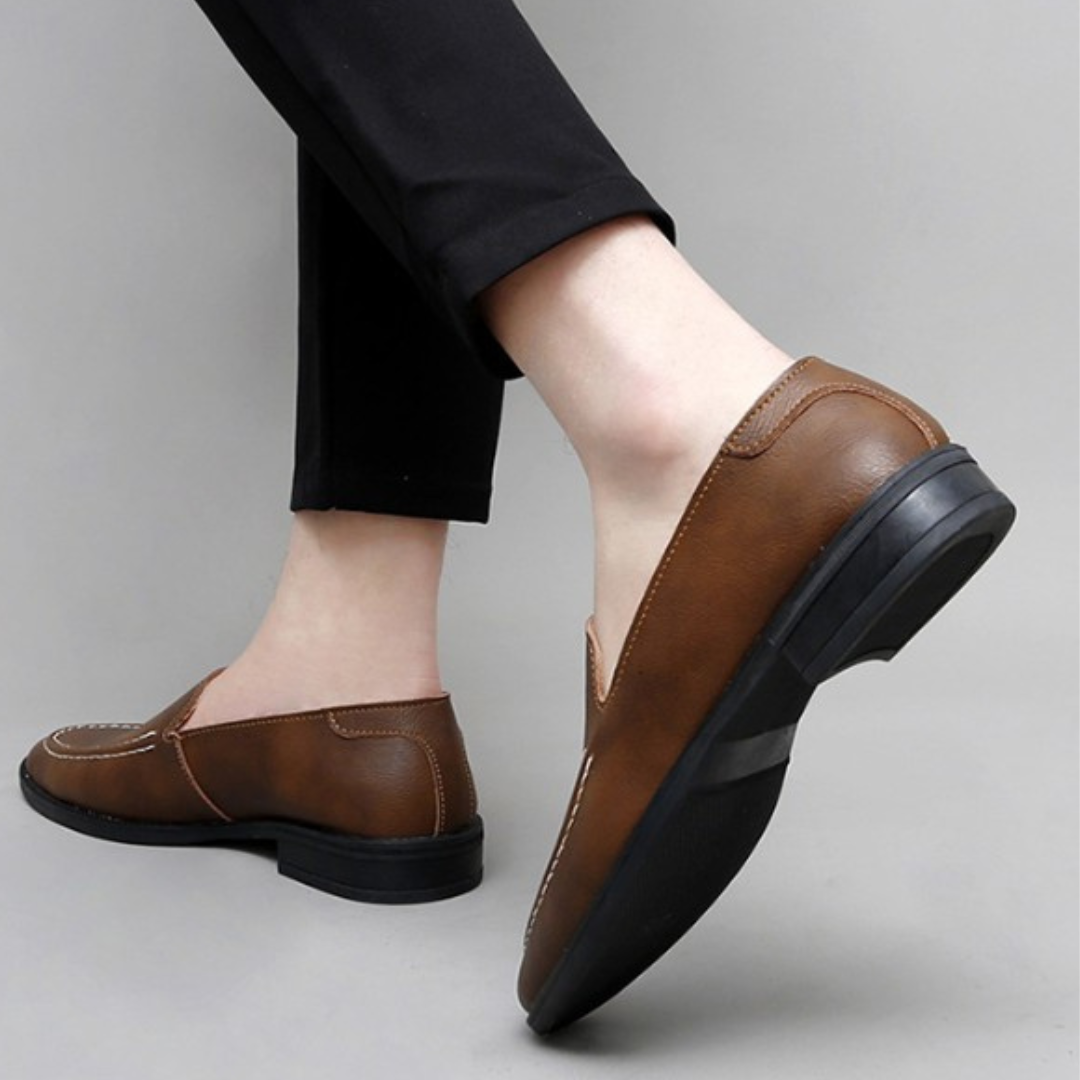 Venetian Leather Loafers
