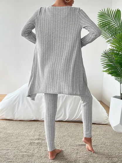 Aveline Premium 3-Piece Ribbed Set