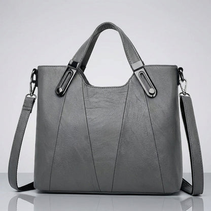 Iris & Iron - Panelled Leather Day Bag