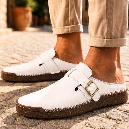Harwick Suede Buckle Loafers