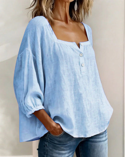 Amalfi Pullover Blouse