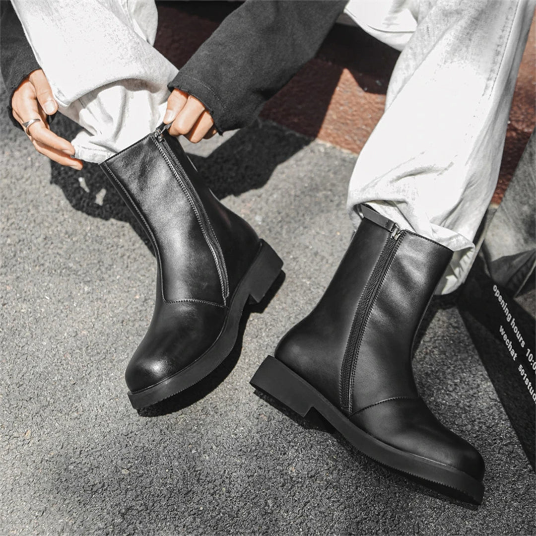 Ashbury Round-Toe Boot