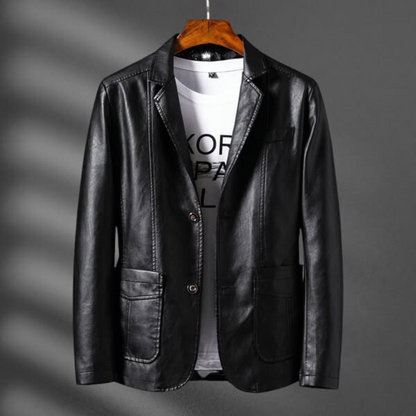 The Ashford Classic Leather Coat