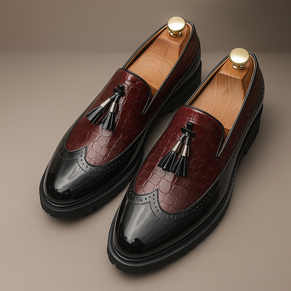Monarch Two-Tone Platform Loafer