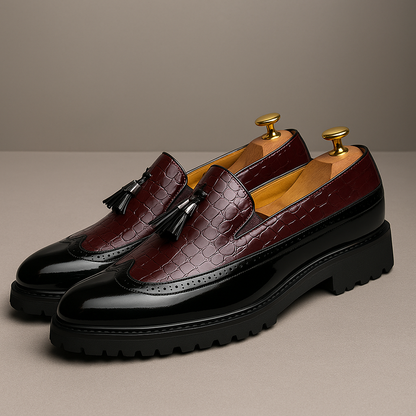 Monarch Two-Tone Platform Loafer