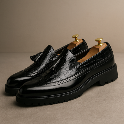 Monarch Two-Tone Platform Loafer