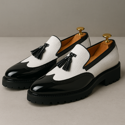 Monarch Two-Tone Platform Loafer