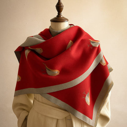 The Aviary Silk Scarf