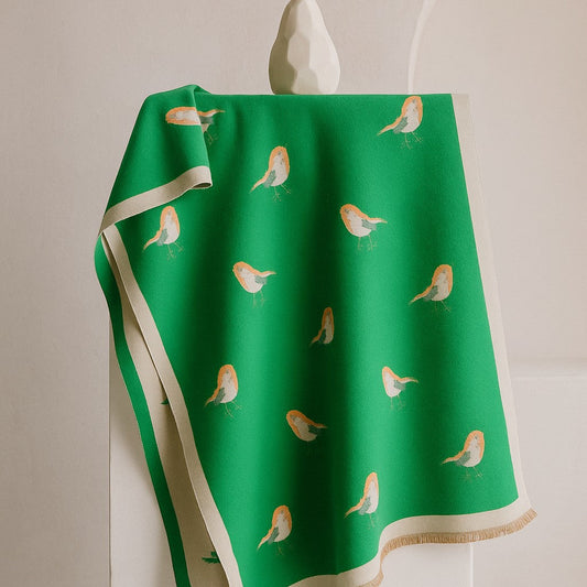 The Aviary Silk Scarf
