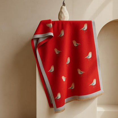 The Aviary Silk Scarf