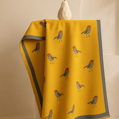 The Aviary Silk Scarf
