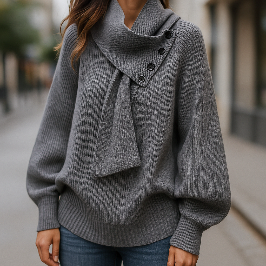 Parisian Fold Statement Sweater