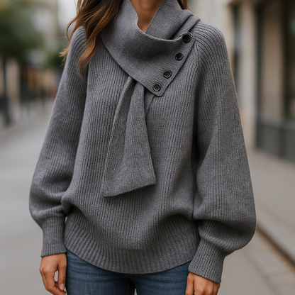Parisian Fold Statement Sweater