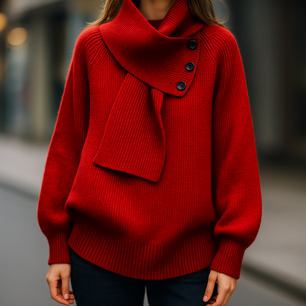Parisian Fold Statement Sweater