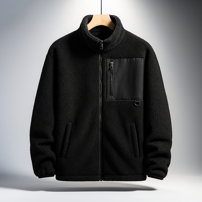Technical Fleece Jacket with Utility Pocket