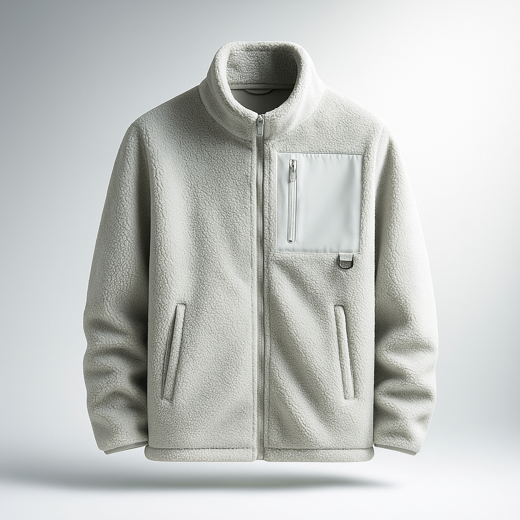 Technical Fleece Jacket with Utility Pocket