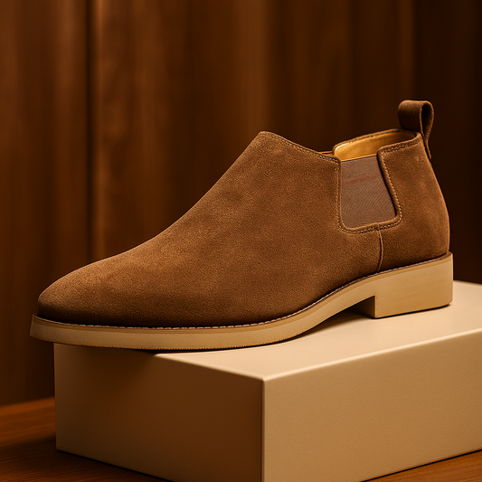 Premium Suede Chelsea Ankle Boot