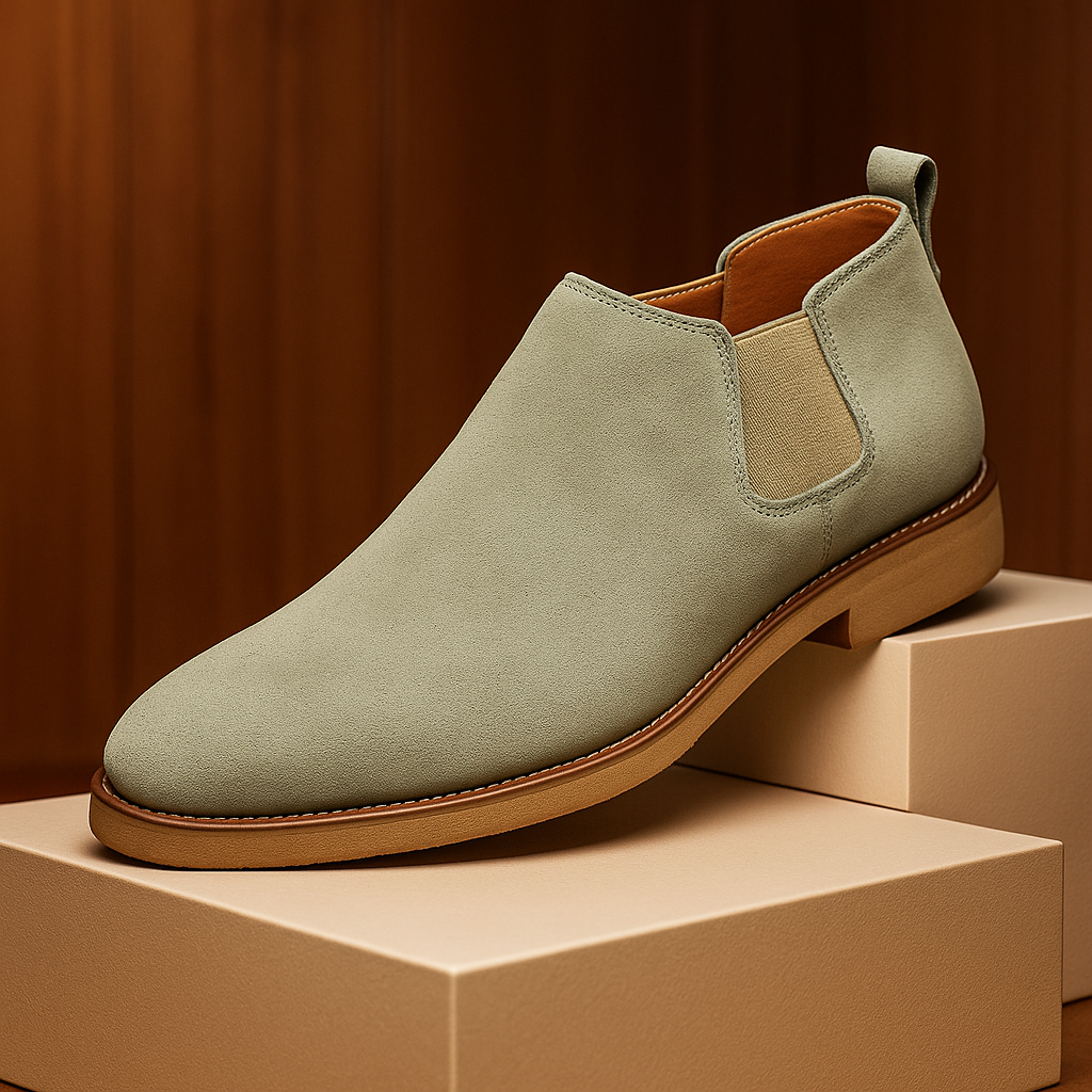 Premium Suede Chelsea Ankle Boot