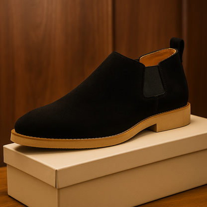 Premium Suede Chelsea Ankle Boot