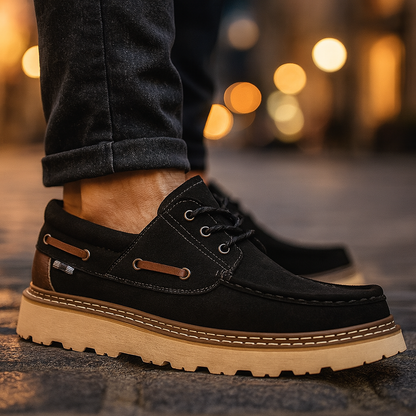 Nantucket Platform Deck Shoes