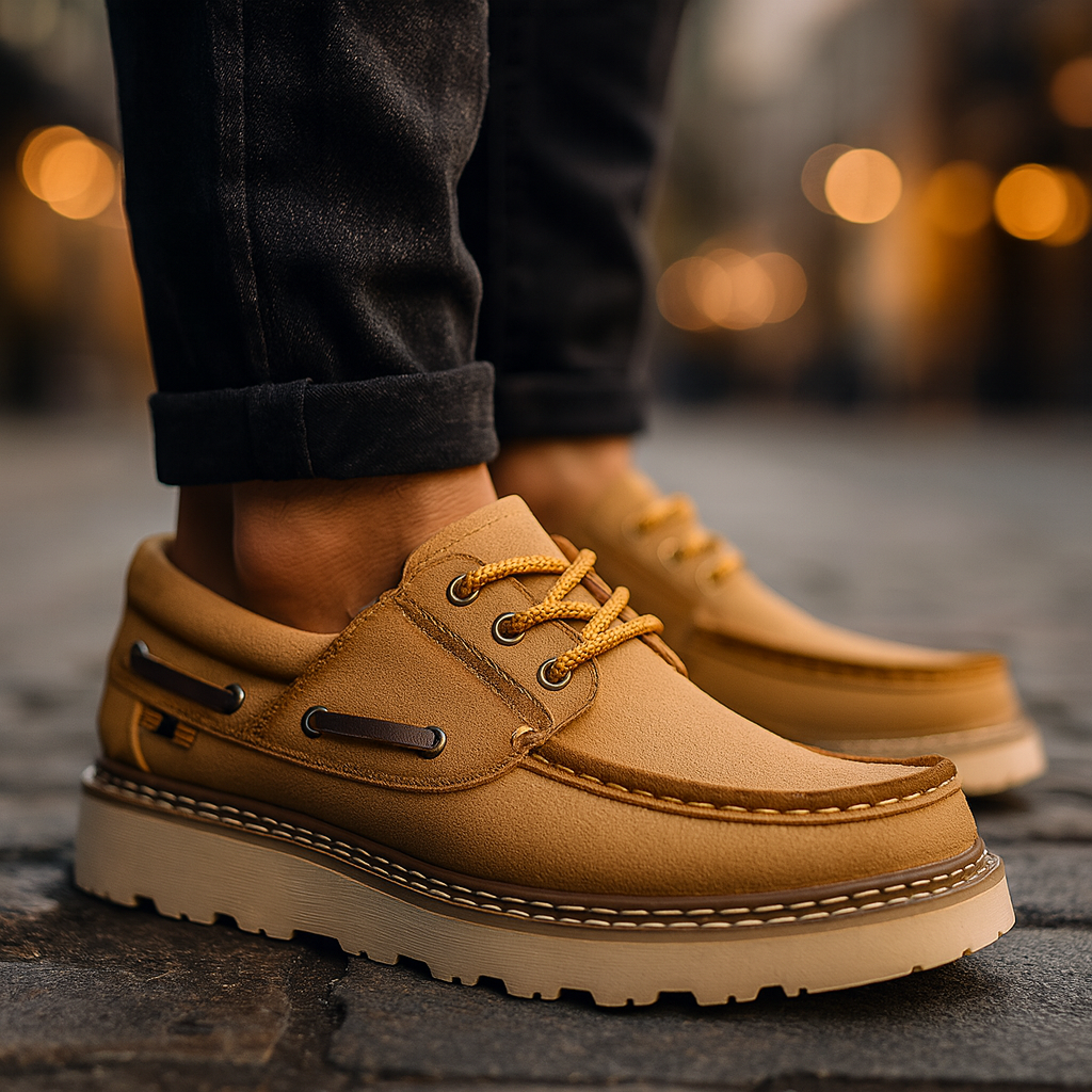 Nantucket Platform Deck Shoes