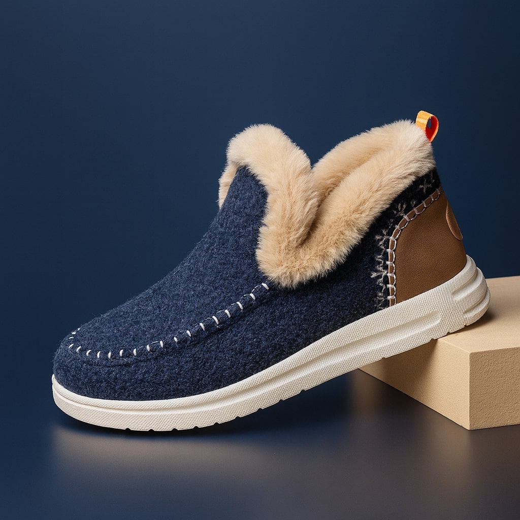 The Davos Shearling Moc Sneaker