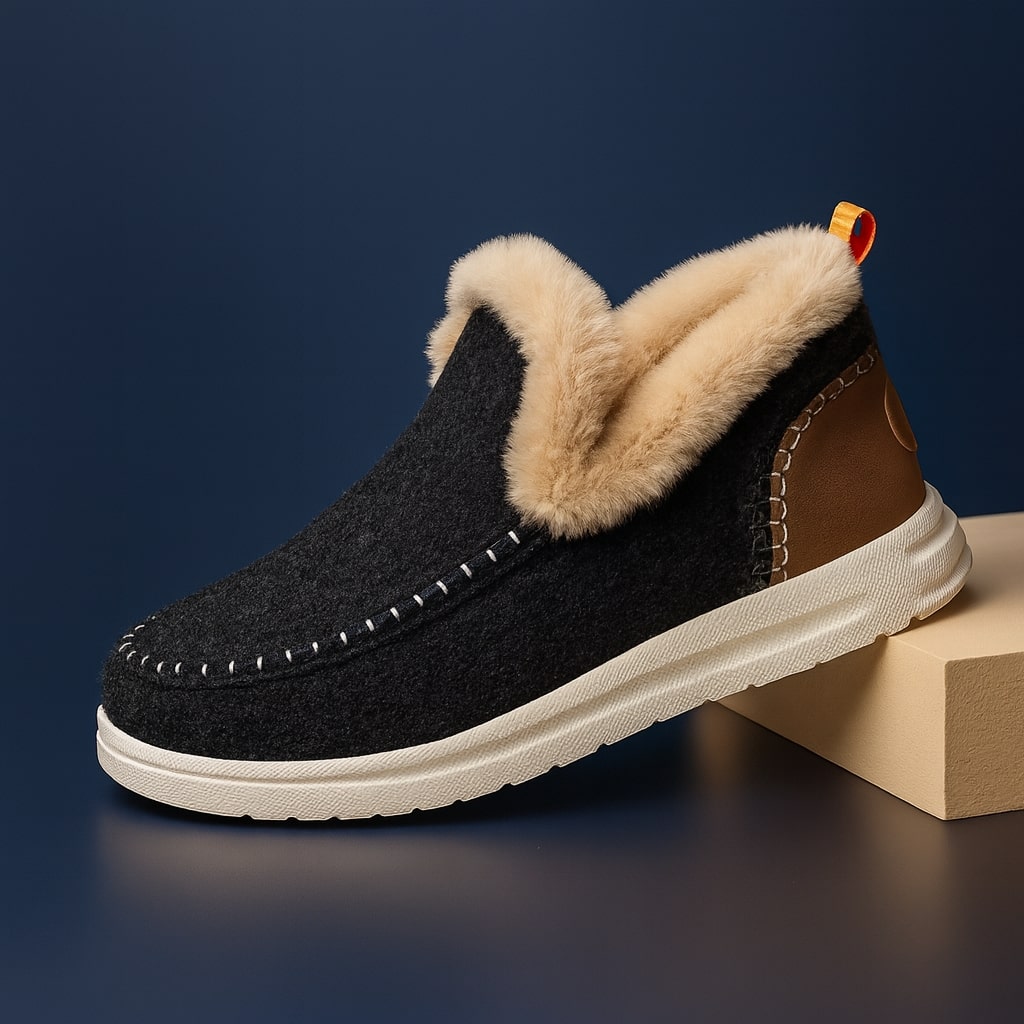 The Davos Shearling Moc Sneaker